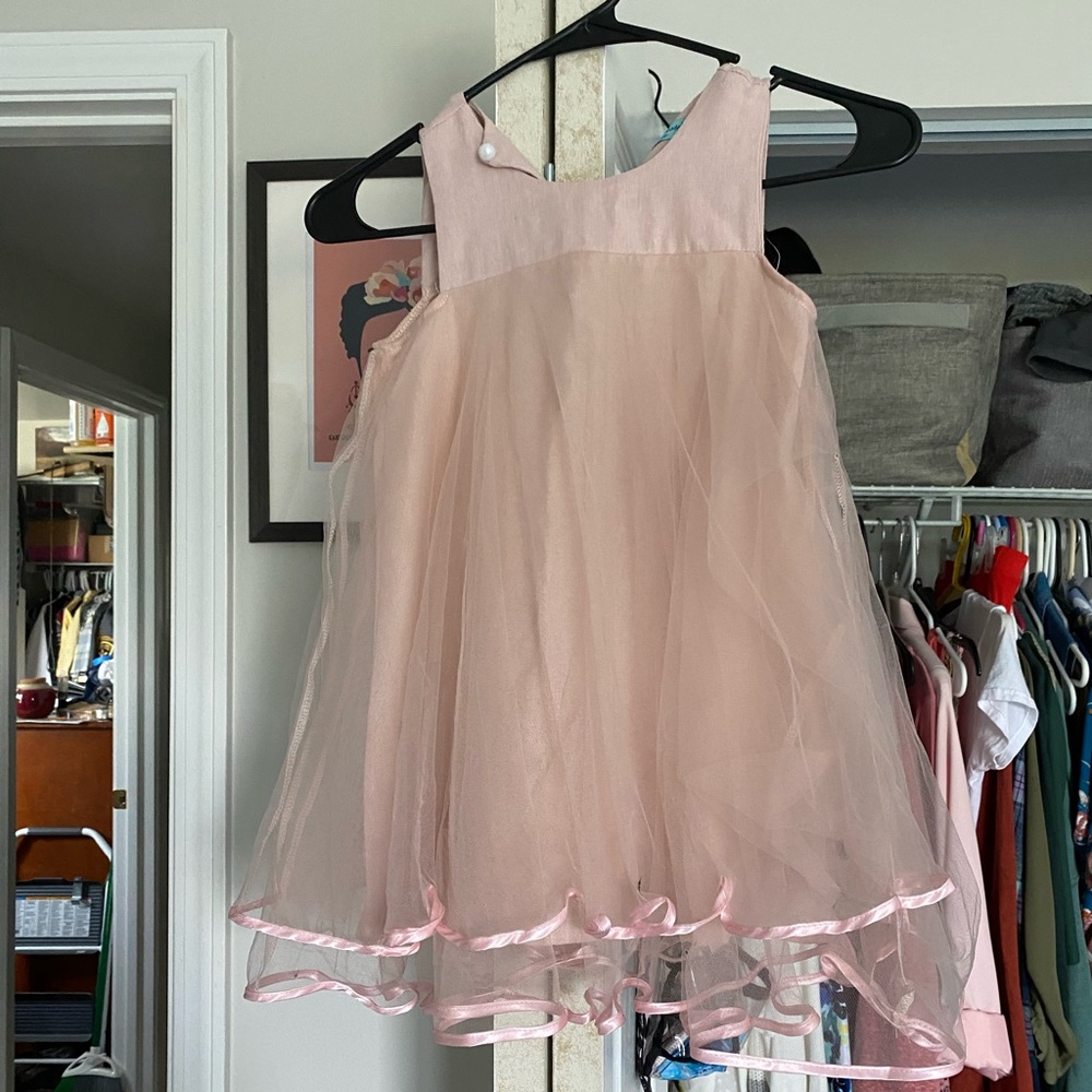 Pink toddler dress